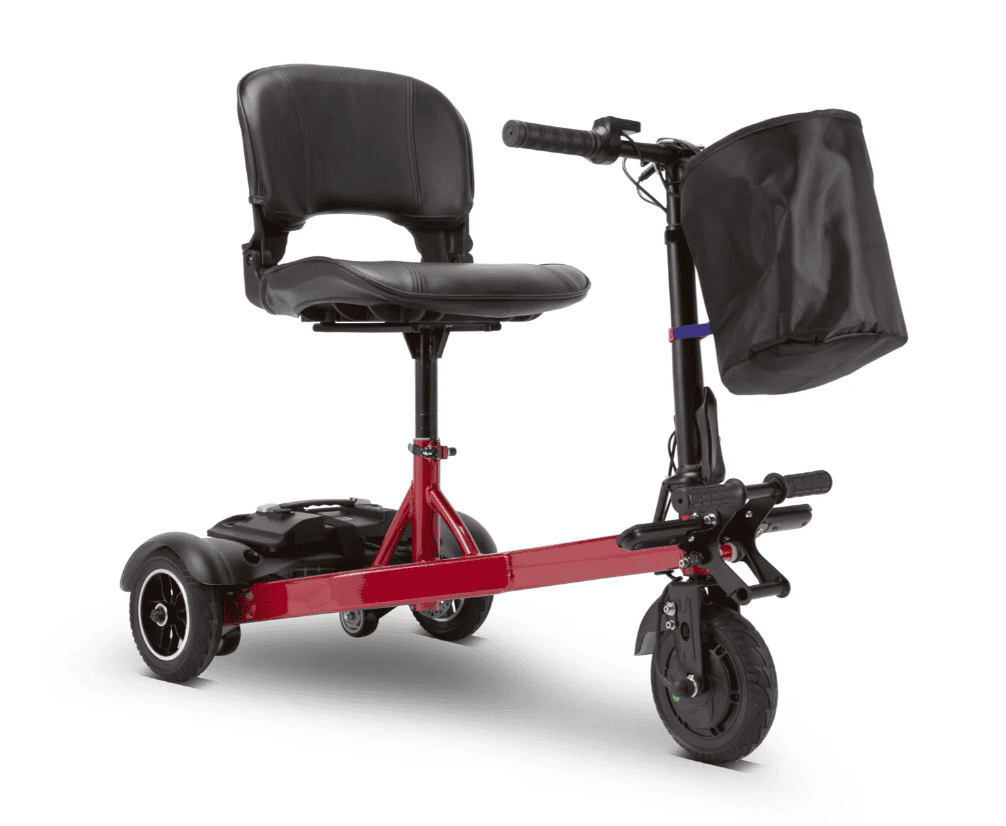 EW-01 Lightweight Folding Scooter By EWheels Medical | Wheelchair Liberty