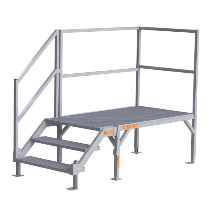 FORTRESS® OSHA STAIR SYSTEM By EZ-ACCESS - 23-34 Inches | Wheelchair Liberty