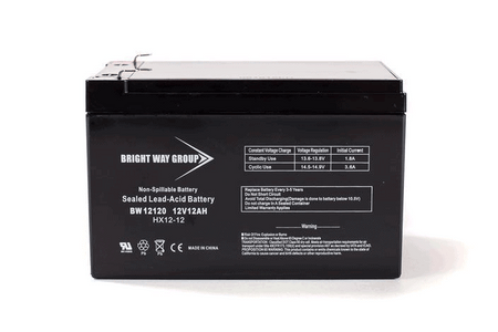 12V 12Ah AGM SLA Battery | Bright Way Group BW12120 | Wheelchair Liberty