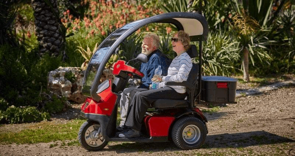 All Terrain - Afiscooter S3 3-Wheel Electric Scooter By Afikim | Wheelchair Liberty
