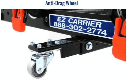 Anti-drag Wheel for EZC-2 and EZC-3 Wheelchair Carriers by EZ-Carrier | Wheelchair Liberty