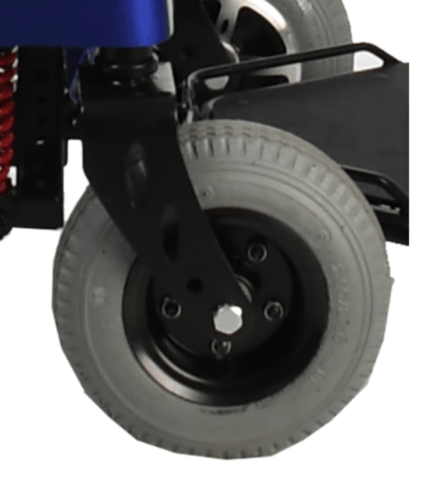 Atlantis Heavy-Duty Power Wheelchair P710 - Front Wheels -  By Merits | Wheelchair Liberty