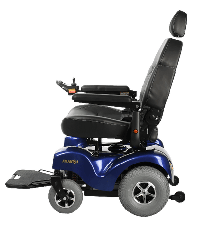Atlantis Heavy - Duty Power Wheelchair P710 - Left Side  -  By Merits | Wheelchair Liberty
