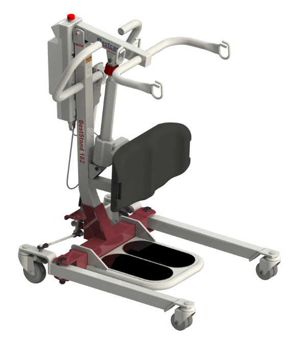 The BestStand ™ SA182H | SIT TO STAND HYDRAULIC LIFT by Best Care LLC | Wheelchair Liberty