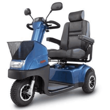Blue - Afiscooter C3 3-Wheel Electric Scooter By Afikim | Wheelchair Liberty