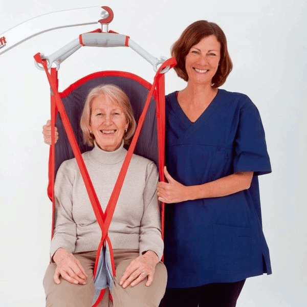 Carer Use - Molift RgoSling Highback Padded - Patient Sling for Molift Lifts by ETAC