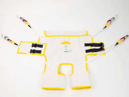 Disposable Flat View - Full Standing Support Disposable Sling By Handicare | Wheelchair Liberty