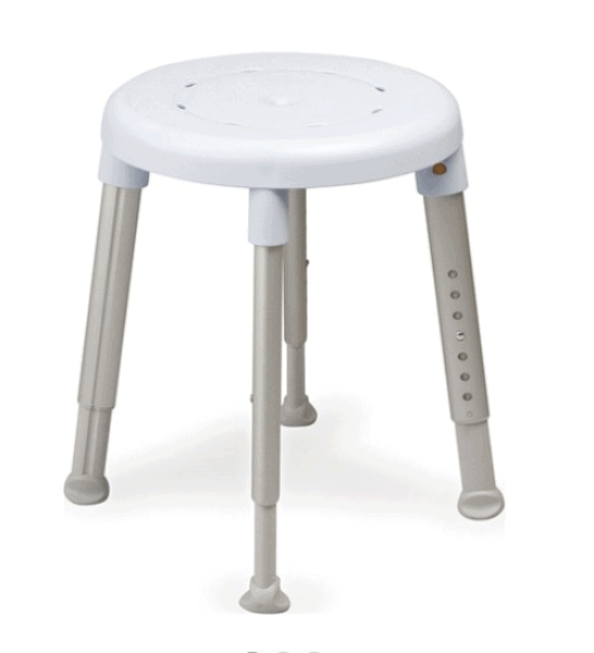 Easy Round Shower Stool Full Image