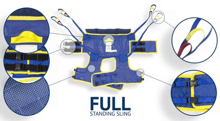 Features -Full Standing Support Disposable Sling By Handicare | Wheelchair Liberty