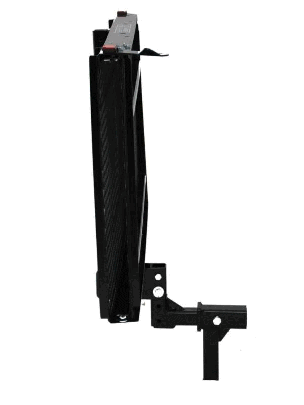 Folded Up - Manual EZC Wheelchair and Scooter Vehicle Carrier for Class 2 and 3 by EZ-Carrier | Wheelchair Liberty