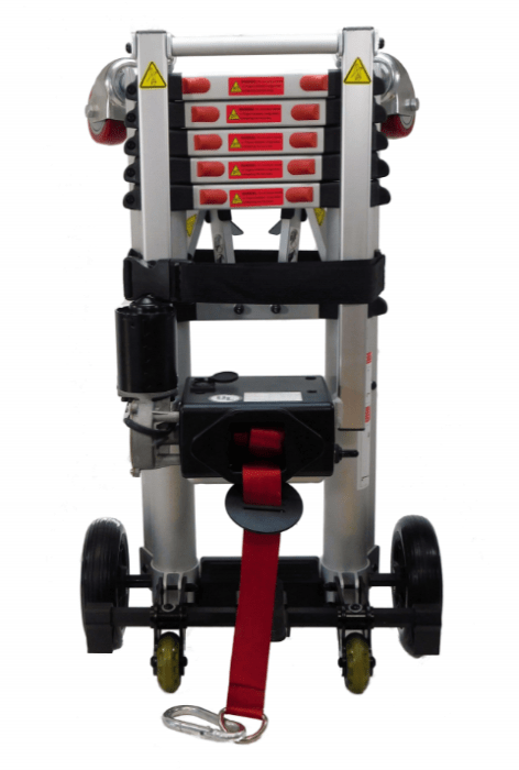 Hercules Portable Scooter Lift Folded Front View - by Enhance Mobility | Wheelchair Liberty