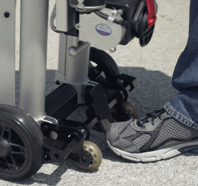 Hercules Portable Scooter Lift - Step On Break - by Enhance Mobility | Wheelchair Liberty