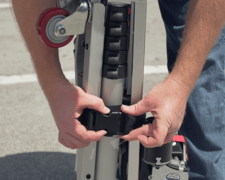 Hercules Portable Scooter Lift - Strap To Hold Lift In Place  - by Enhance Mobility | Wheelchair Liberty