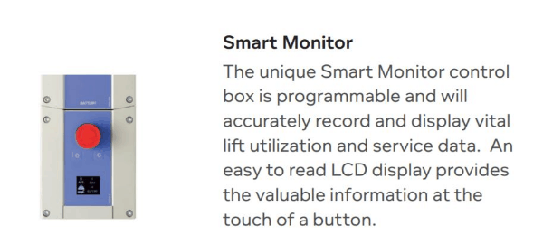 Feature 3 - Smart Monitor - Hoyer Journey Portable Electric Sit to Stand Patient Lift by Joerns | Wheelchair Liberty