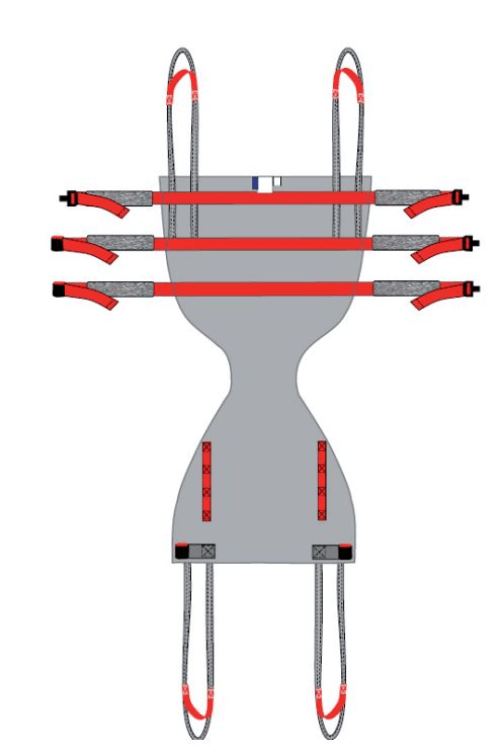 Illustration - BariVest Walking Slings By Handicare | Wheelchair Liberty