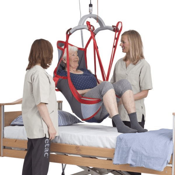In Bed Use -Molift RgoSling Highback Padded - Patient Sling for Molift Lifts by ETAC
