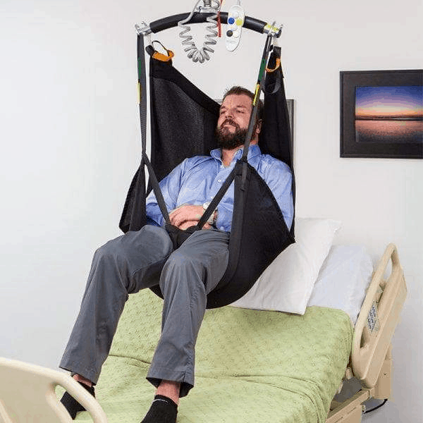 In Use - ComfortCare Sling Specialty Slings By Handicare | Wheelchair Liberty