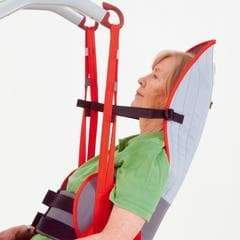 Molift RgoSling Toilet HighBack Padded - Patient Sling for Molift Lifts by ETAC | Wheelchair Liberty