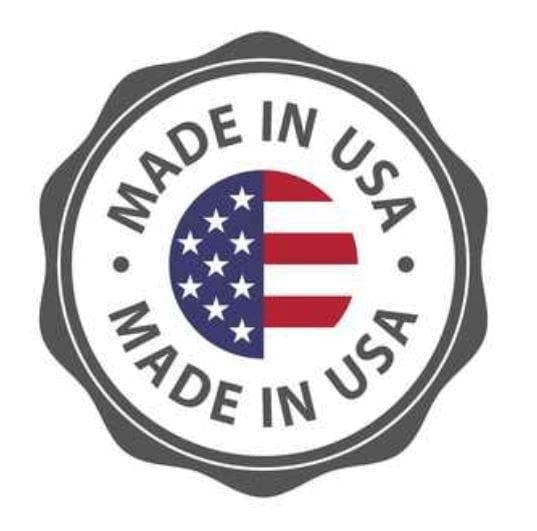 Made In USA Badge - OnTrac Wheelchair and Scooter Access Ramp with Handrails by PVI | Wheelchair Liberty