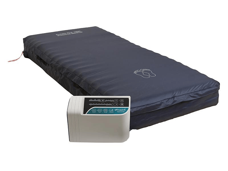 Protekt® Aire 6400 | Low Air Loss/Alternating Pressure Mattress System with Deluxe Digital Pump by Proactive Medical | Wheelchair Liberty