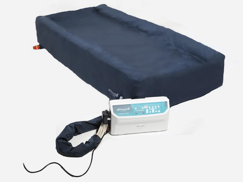 Protekt® Aire 7000 | Lateral Rotation/Low Air Loss/Alternating Pressure and Pulsation Mattress System by Proactive Medical | Wheelchair Liberty