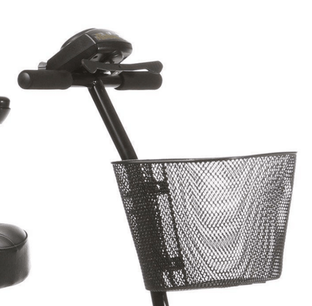 Handles And Basket - Roadster Mini 4 Electric Scooter S740 by Merits | Wheelchair Liberty