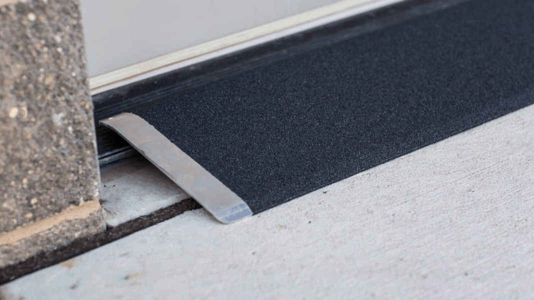 Side - TRANSITIONS® Angled Entry Plates by EZ-ACCESS® | Wheelchair Liberty
