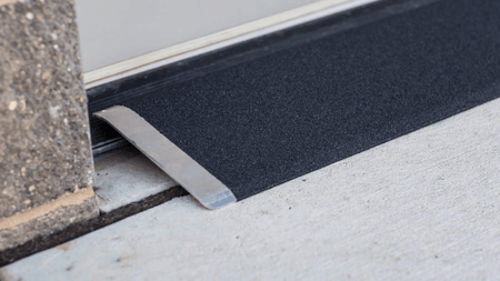 Side - TRANSITIONS® Angled Entry Plates by EZ-ACCESS® | Wheelchair Liberty