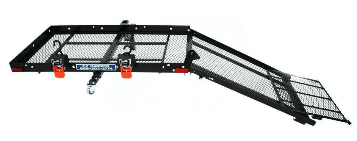 Side View - Manual EZC Wheelchair and Scooter Vehicle Carrier for Class 2 and 3 by EZ-Carrier | Wheelchair Liberty