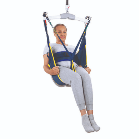 Sling Poly Front - Dual Access Sling Hygiene Slings by Handicare | Wheelchair Liberty