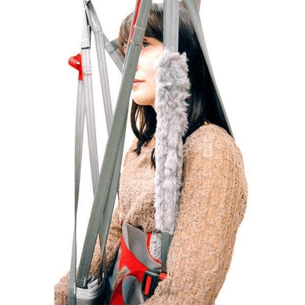 Straps Padding In Use - AmpHBSling Hammock Slings by Handicare | Wheelchair Liberty