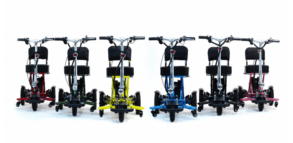 Triaxe Sport Folding Electric Scooter - Color Variant - by Enhance Mobility | Wheelchair Liberty