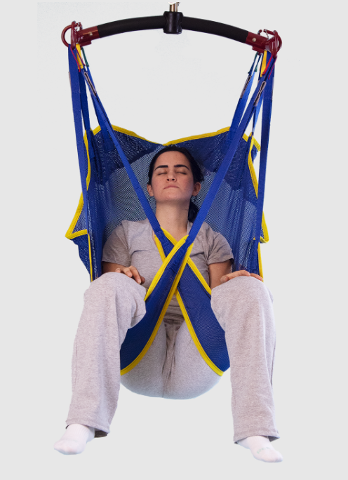 Universal Slings Mesh Head Support With Woman Using