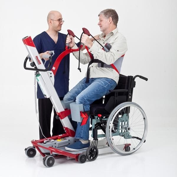 Molift Quick Raiser 2 - Electric Powered Patient Transfer Platform & Mobile Hoist Lift by ETAC - Wheelchair Liberty