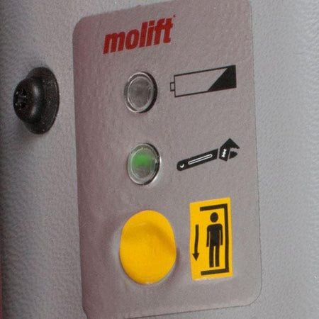 Molift Quick Raiser 1 - Electric Powered Patient Transfer Platform & Mobile Hoist Lift by ETAC - Wheelchair Liberty