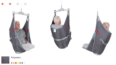 Polyester - AmpSling Hammock Slings by Handicare | Wheelchair Liberty