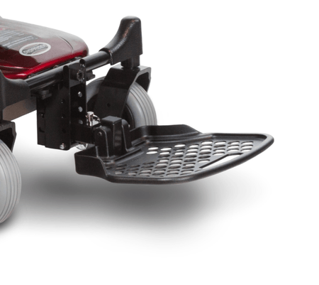 Adjustable Angle Footplate - Jimmie Portable Power Wheelchair by Shoprider | Wheelchair Liberty