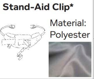 Material Polyester - Hoyer Pro Active Transfer, Stand Aid, Transport Patient Slings for Ascend Elevate Journey Hoyer Patient Lifts by Joerns - Wheelchair Liberty