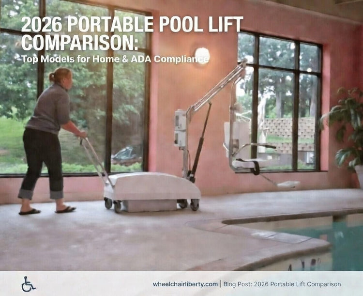 2026 Portable Pool Lift Comparison of top models from Wheelchair Liberty