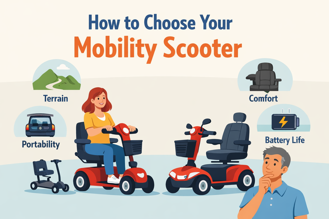How to Choose Your Mobility Scooter | Wheelchair Liberty