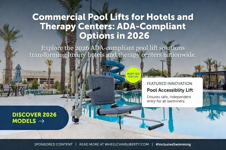 Commercial pool lifts for hotels and therapy article model breakdown and reviews