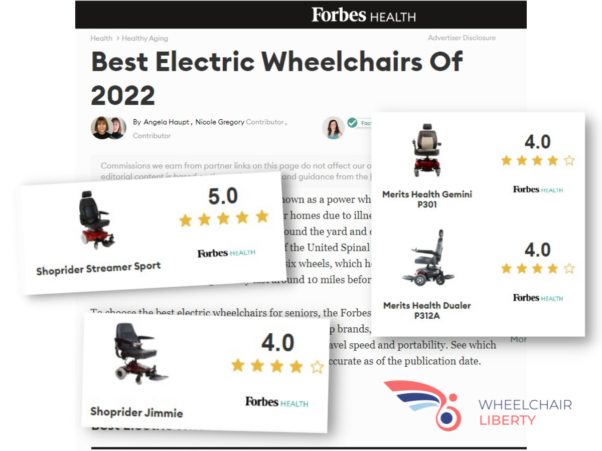 Forbes Best Electric Wheelchairs 2022 | Wheelchair Liberty