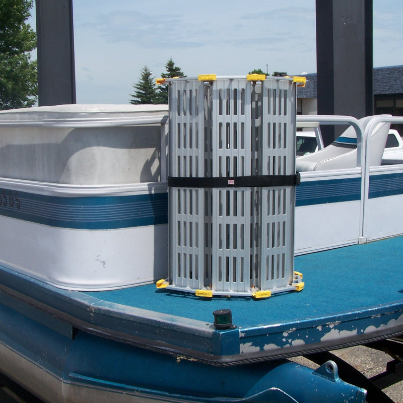 Boat-ramp-rolled-UP BY ROLL-A-RAMP