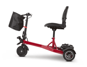 Side View Facing Left - EW-01 Lightweight Folding Scooter By EWheels Medical | Wheelchair Liberty