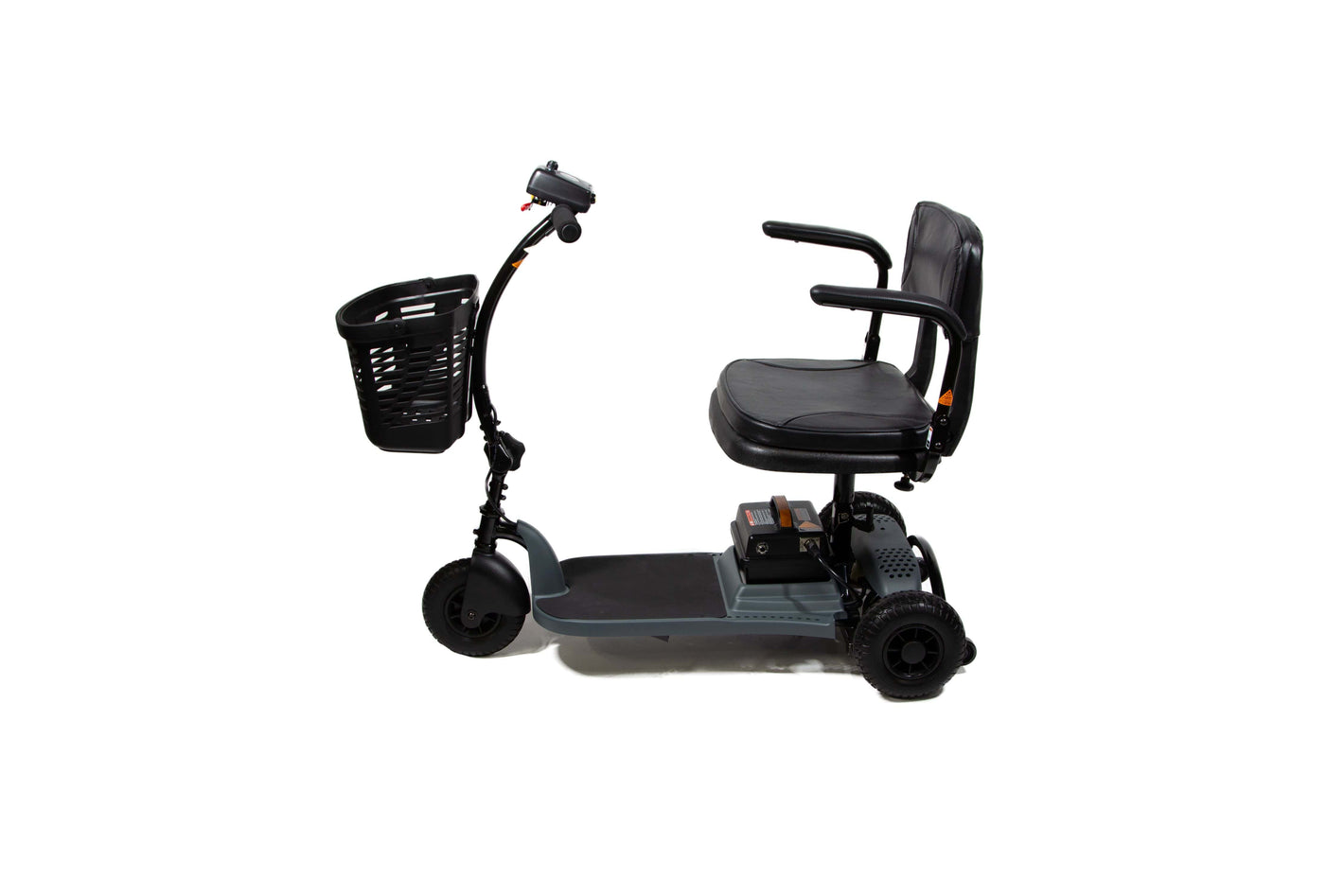 Echo+ 3-Wheel Electric Scooter By Shoprider Side View Facing Left | Wheelchair Liberty