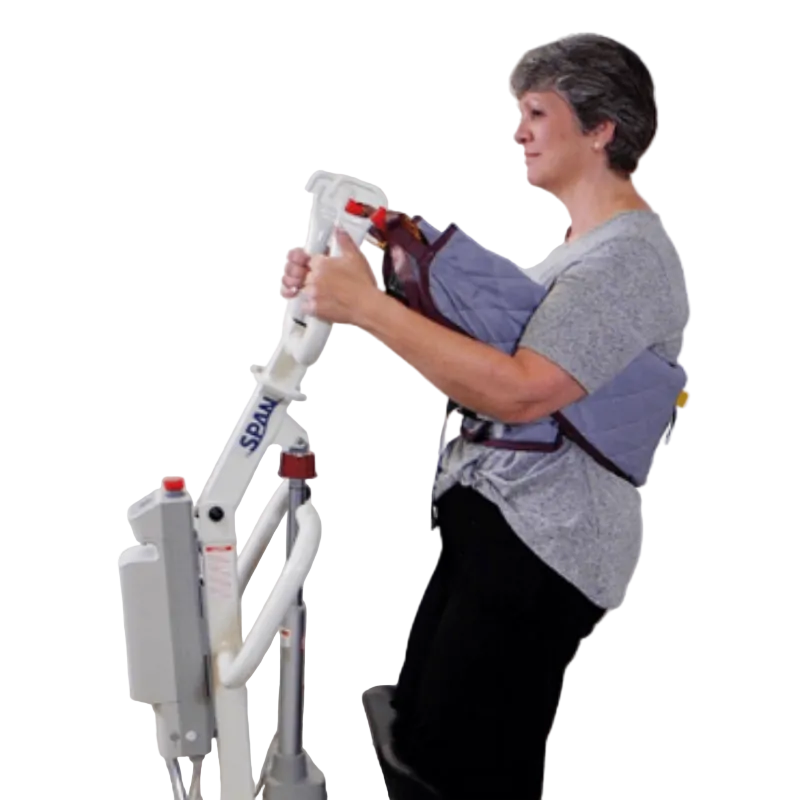 Handicare_F500S Powered Sit to Stand Patient Lift f500s_standup_still
