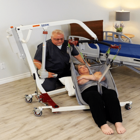 Handicare f500p_floor_F500P Full Body Patient Lift 500p_extraction