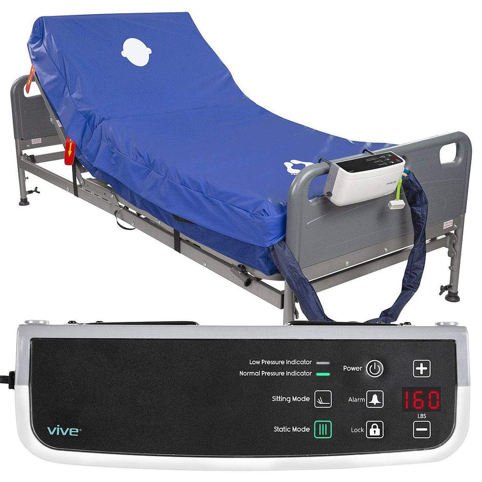 Low Air Loss Alternating Pressure Mattress 8" Pro by Vive Health