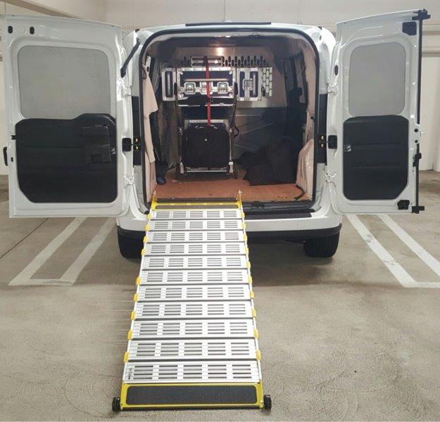 Manual Folding Van / Vehicle Ramp by Roll-A-Ramp | Wheelchair Liberty