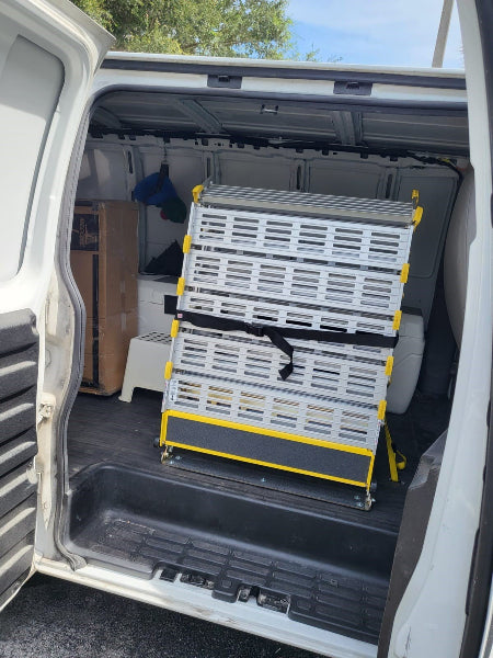 Manual Folding Van / Vehicle Ramp by Roll-A-Ramp | Wheelchair Liberty